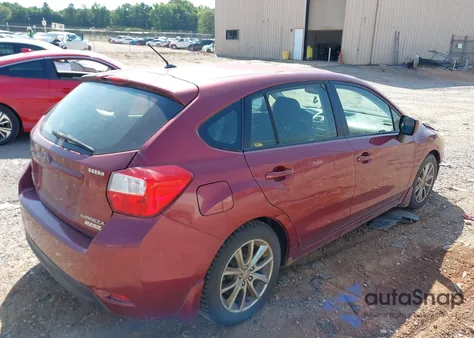 2014 Subaru Impreza 2.0I Premium z USA, uszkodzony, nr VIN JF1GPAC60E8277617